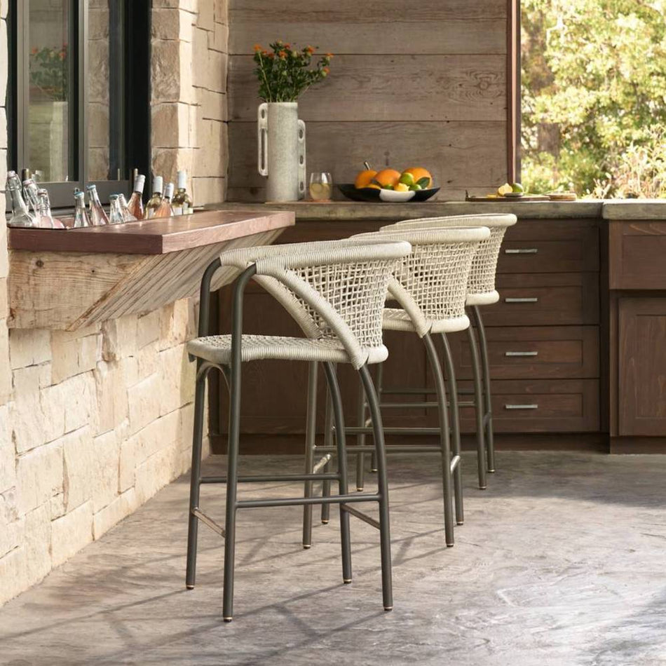 Arteriors Enzo Outdoor Bar Stool
