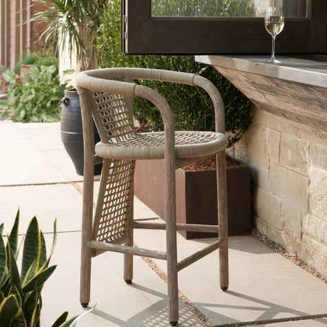 Arteriors Chapman Outdoor Counter Stool