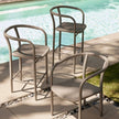 Arteriors Feller Outdoor Counter Stool