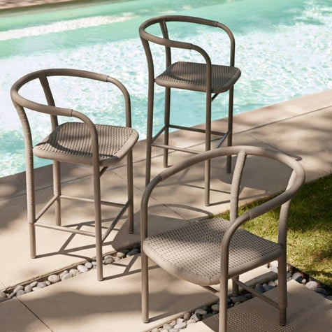 Arteriors Feller Outdoor Counter Stool