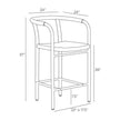Arteriors Feller Outdoor Counter Stool