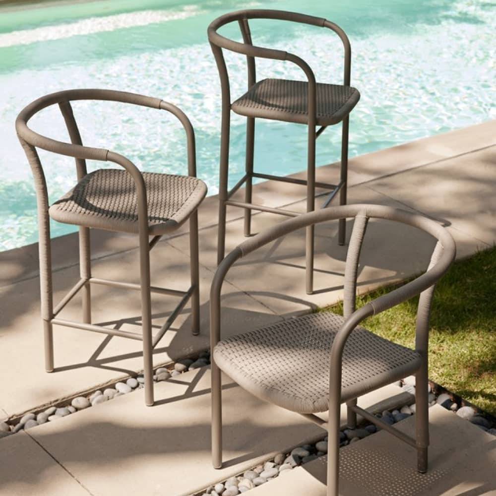 Arteriors Feller Outdoor Bar Stool