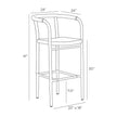 Arteriors Feller Outdoor Bar Stool