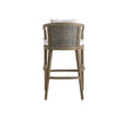 Arteriors Sobek Textured Back Outdoor Bar Stool