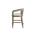 Arteriors Sobek Textured Back Outdoor Counter Stool