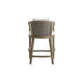Arteriors Sobek Textured Back Outdoor Counter Stool