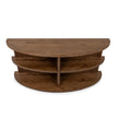 Magnussen Home Oswald Brown Demilune Sofa Table