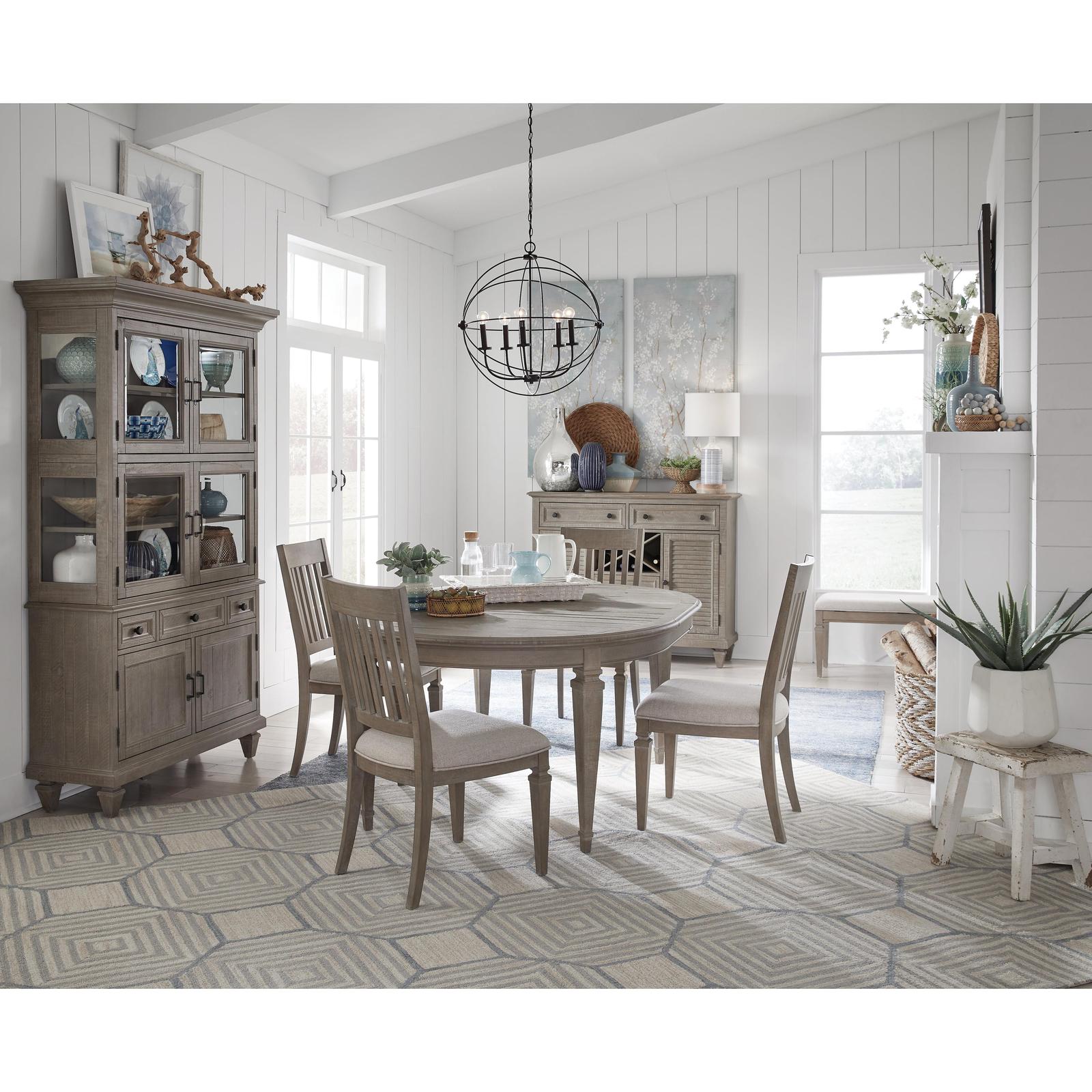 Magnussen Home Lancaster Dovetail Grey Dining Cabinet