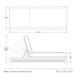 Arteriors Emoto Outdoor Chaise
