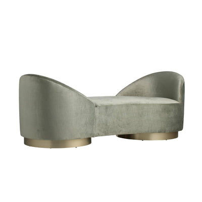 Arteriors Sage Velvet Selene Chaise