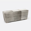 Baldwin Full-Grain Leather Bench