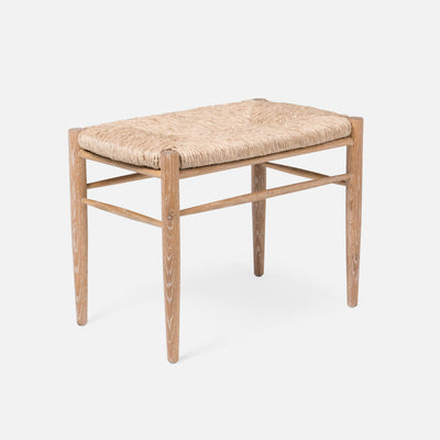 Colwyn Woven Rush Bench