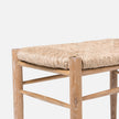 Colwyn Woven Rush Bench