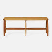 Corenne Handwoven Teak Accent Bench