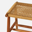 Corenne Handwoven Teak Accent Bench