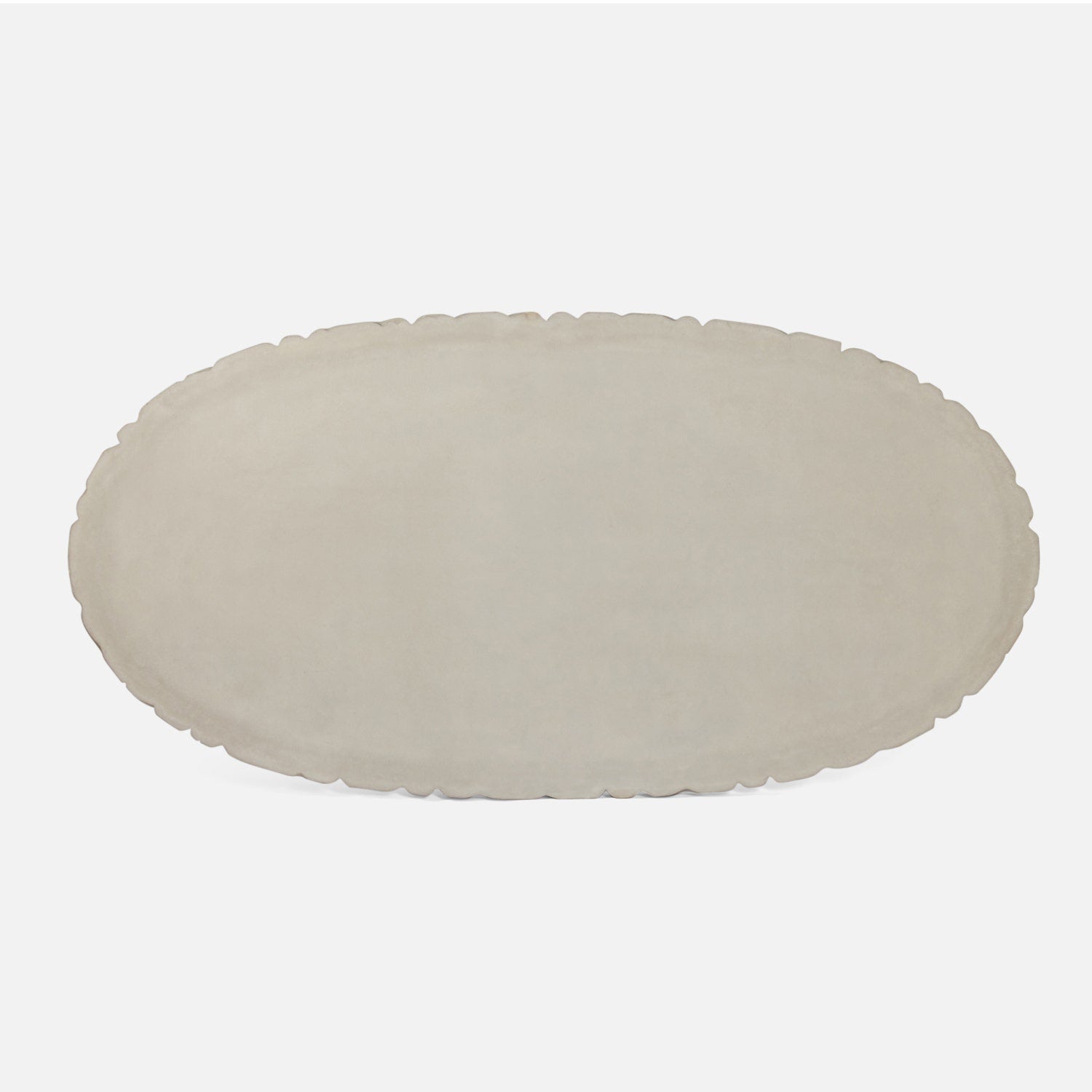 Grady Oval Scalloped Dining Table