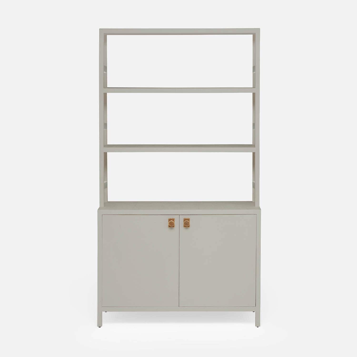 Made Goods Jake Bookcase with Hutch