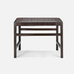 Percy Full-Grain Leather Bench