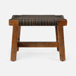Wentworth Faux Rattan Bench
