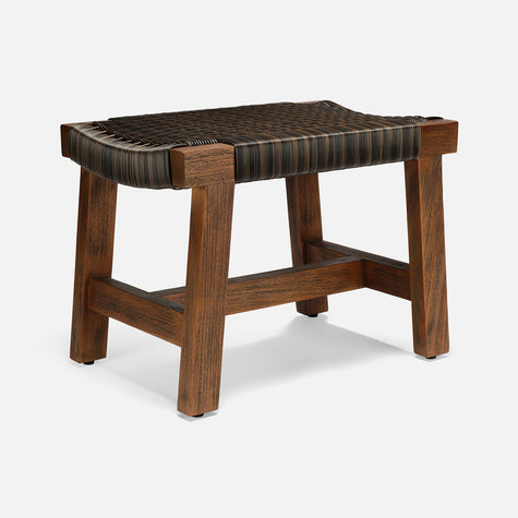 Wentworth Faux Rattan Bench