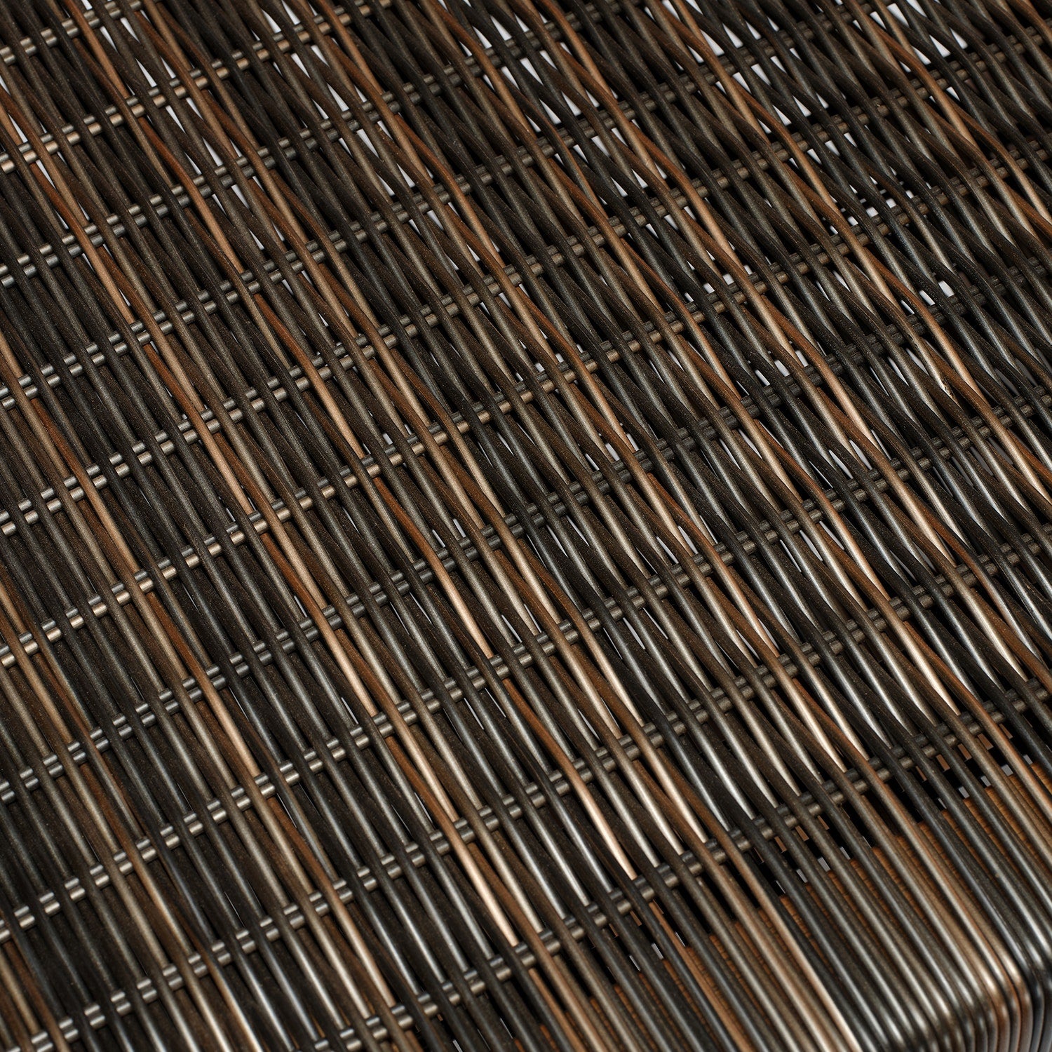 Wentworth Faux Rattan Bench