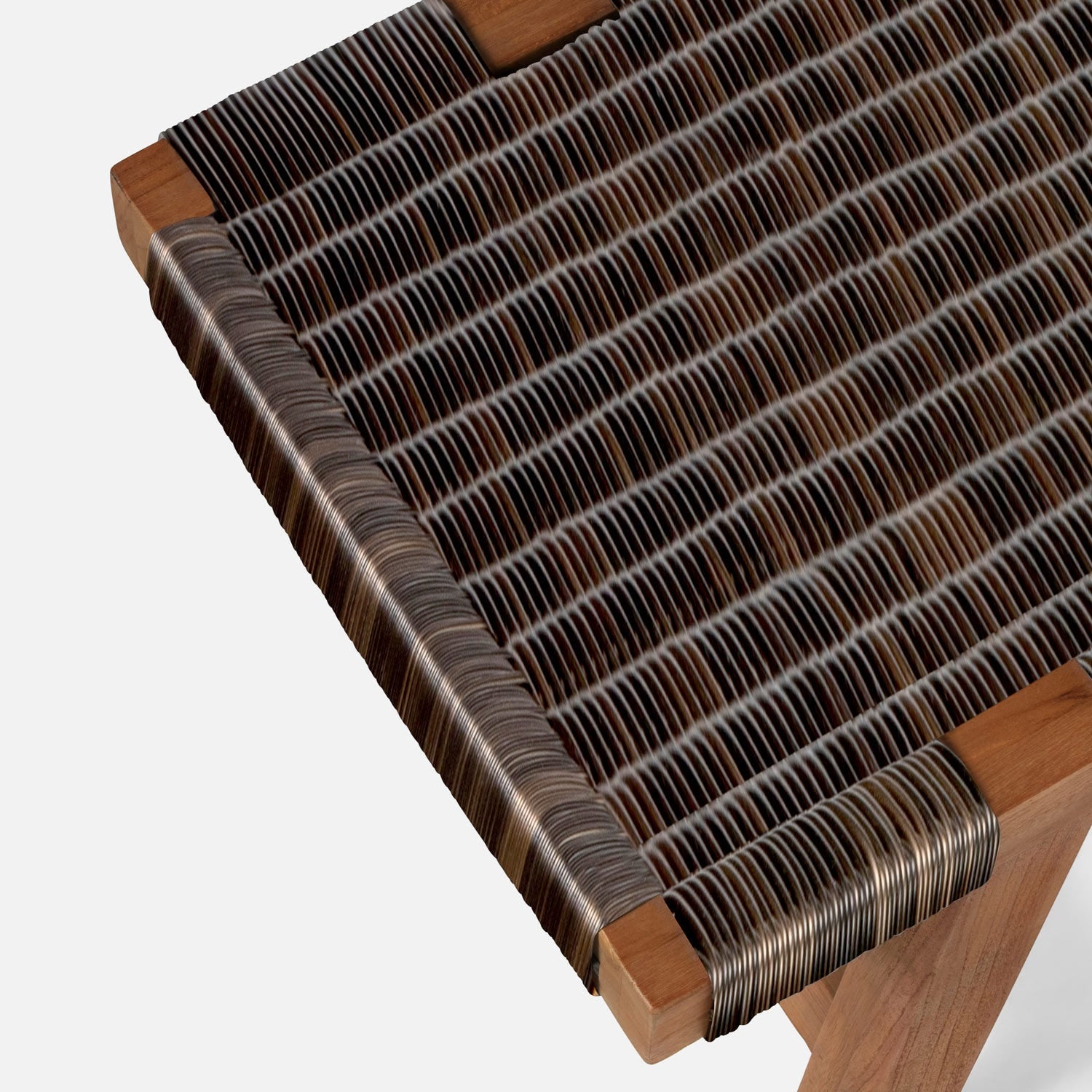 Wentworth Faux Rattan Bench