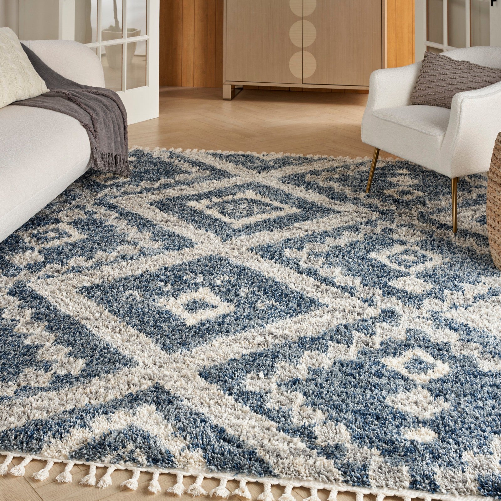 Nourison Oslo Shag OSL02 Shag Indoor Rug