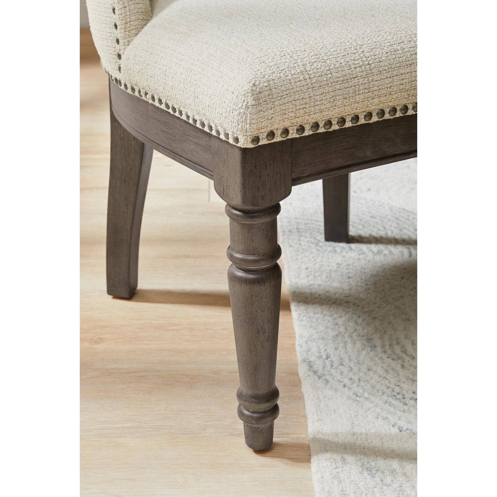 Pulaski Furniture Madison Ridge Natural Bark Host Chair Two Pack