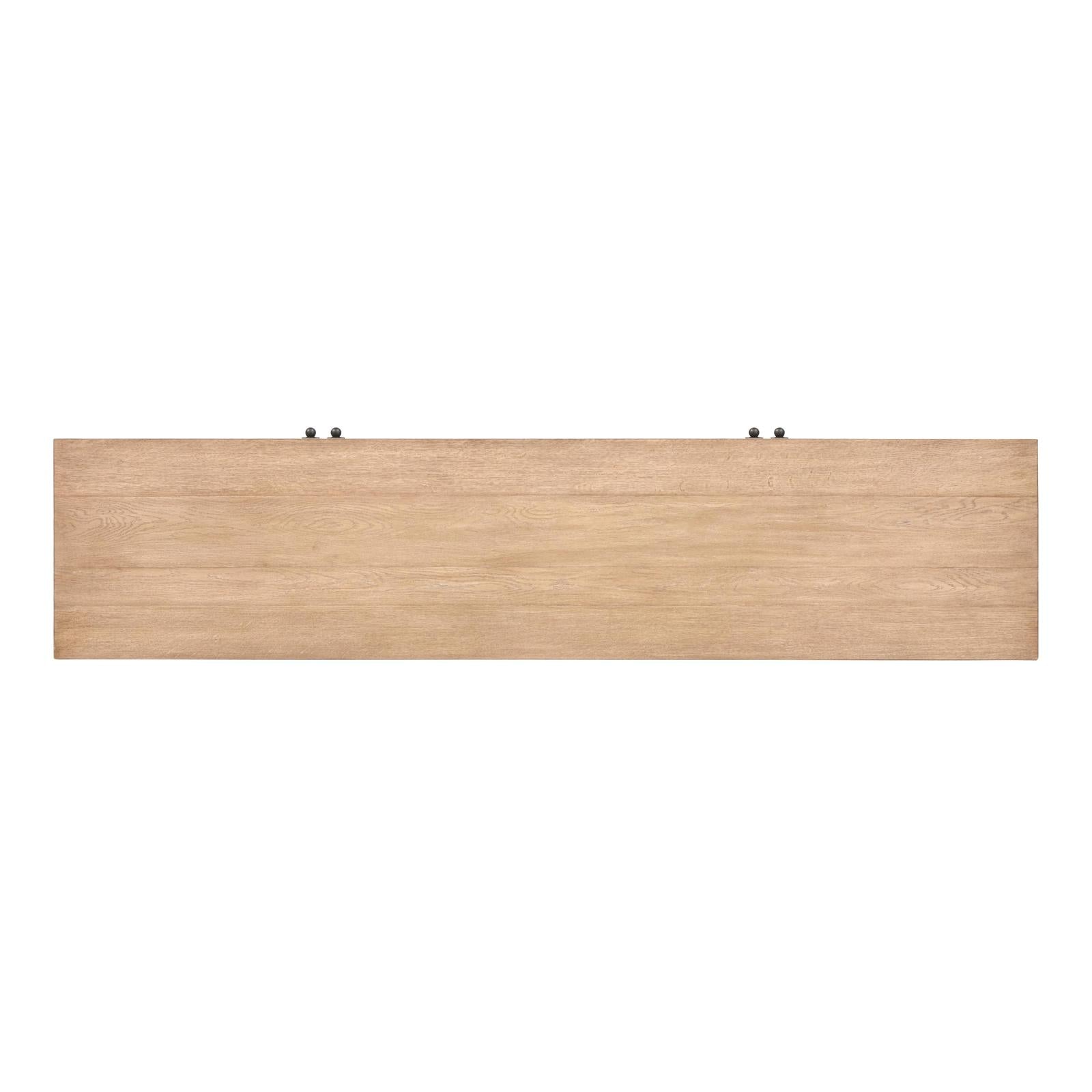 Magnussen Home Coventry Honey Wheat Console Sofa Table