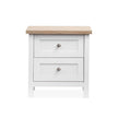 Salt Life Home Windmill Harbour White Whisp and Sand Drawer Nightstand