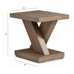 Magnussen Home Lansbury Antique Wheat Rectangular End Table