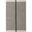 Feizy Maguire 8904F Transitional Abstract Rug in Taupe/Black