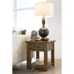 Magnussen Home Chesterfield Farmhouse Timber Rectangular End Table