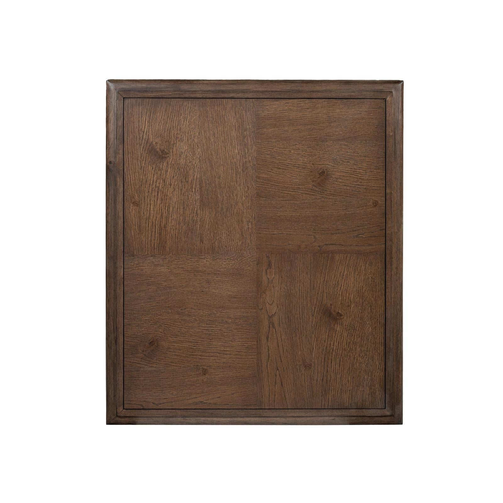 Magnussen Home Cormac Brown Rectangular End Table