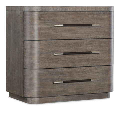 Hooker Furniture Modern Mood Three Drawer Nightstand