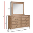 Magnussen Home Harmony Heights Belgium Wheat Double Drawer Dresser
