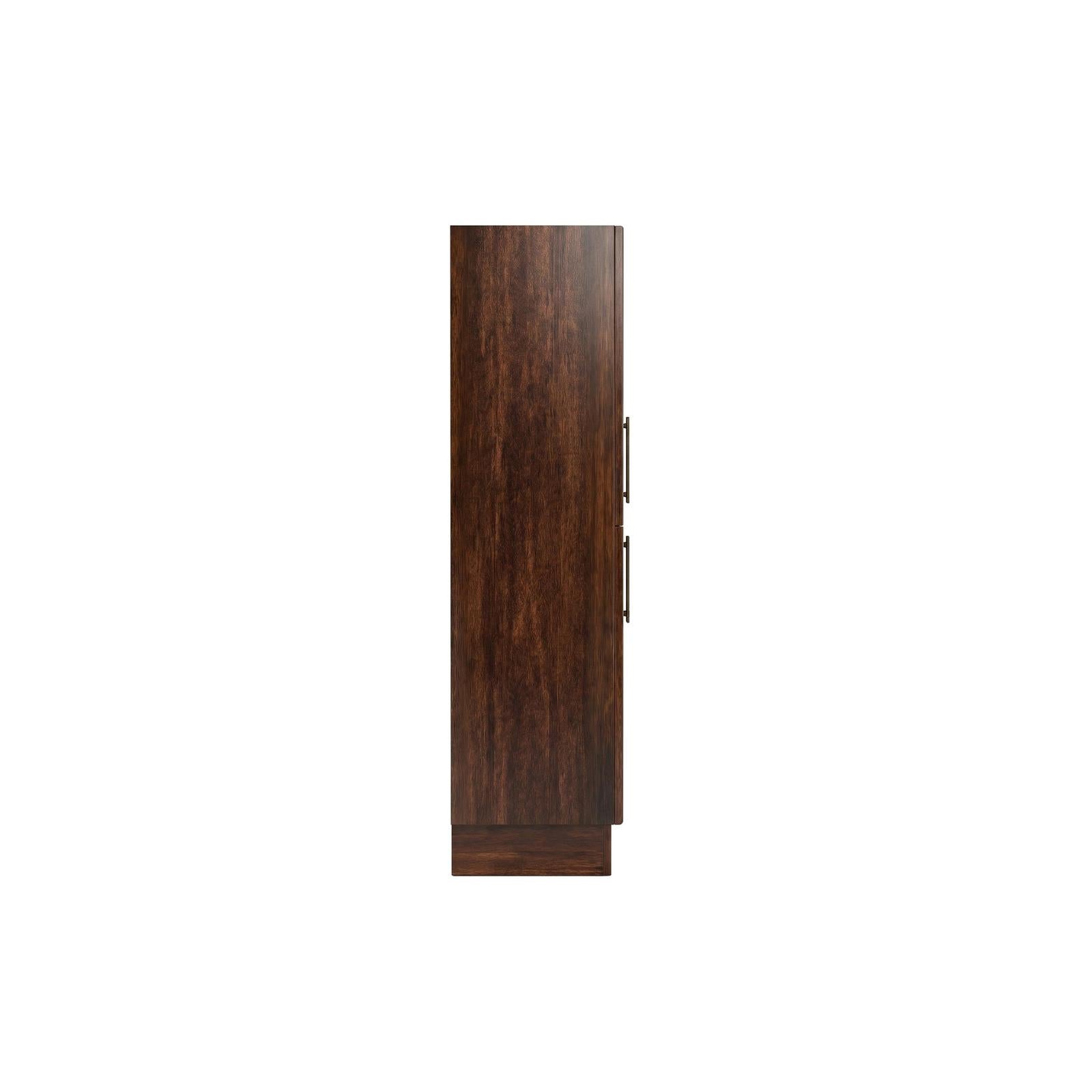Magnussen Home Reena Rich Brown Display Cabinet