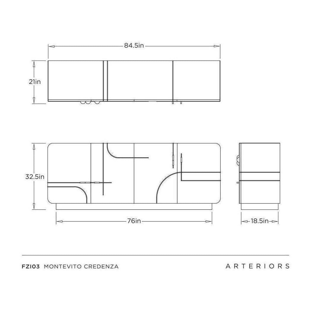 Arteriors Montevito Credenza
