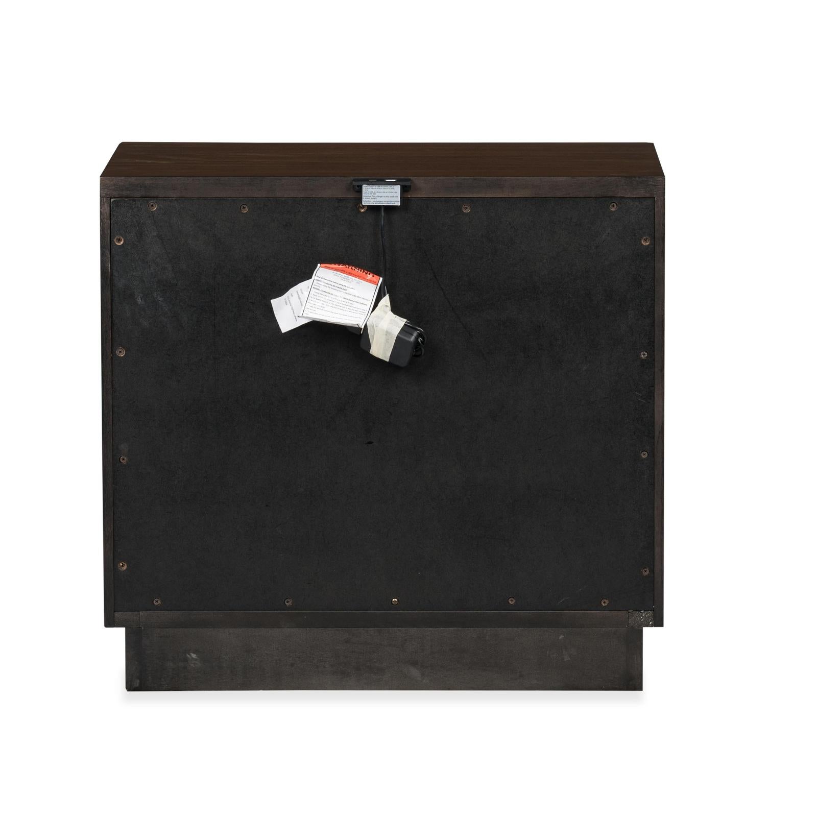 Magnussen Home Selena Brown Drawer Nightstand