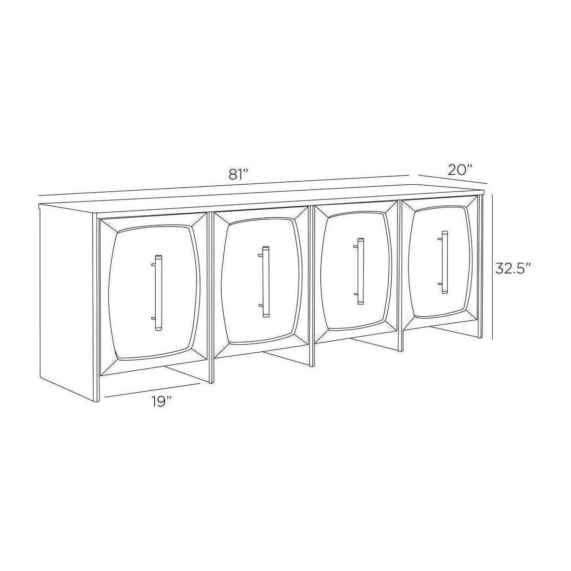 Arteriors Elmore Credenza