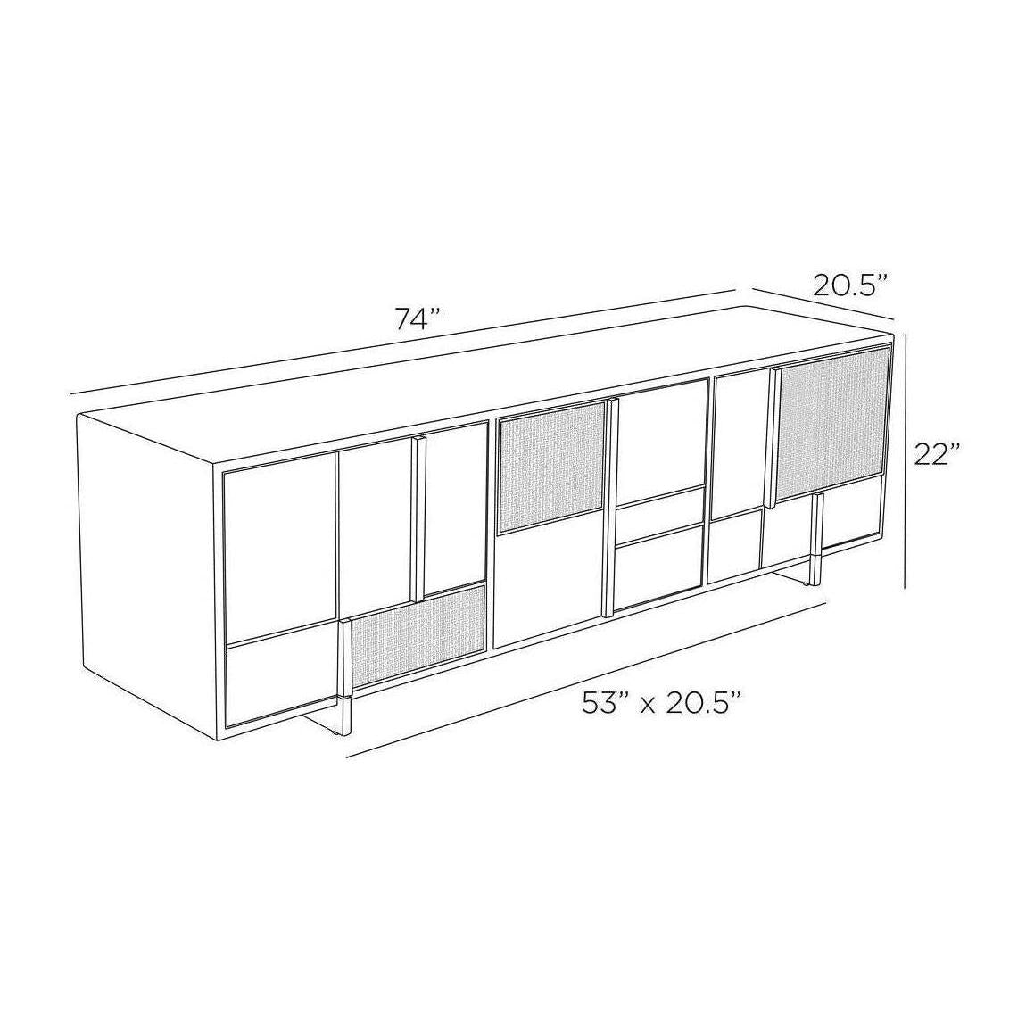 Arteriors Demi Credenza