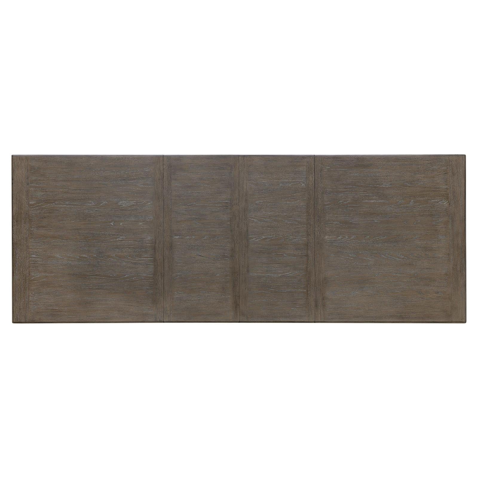 Pulaski Furniture Madison Ridge Natural Bark Extendable Leg Dining Table