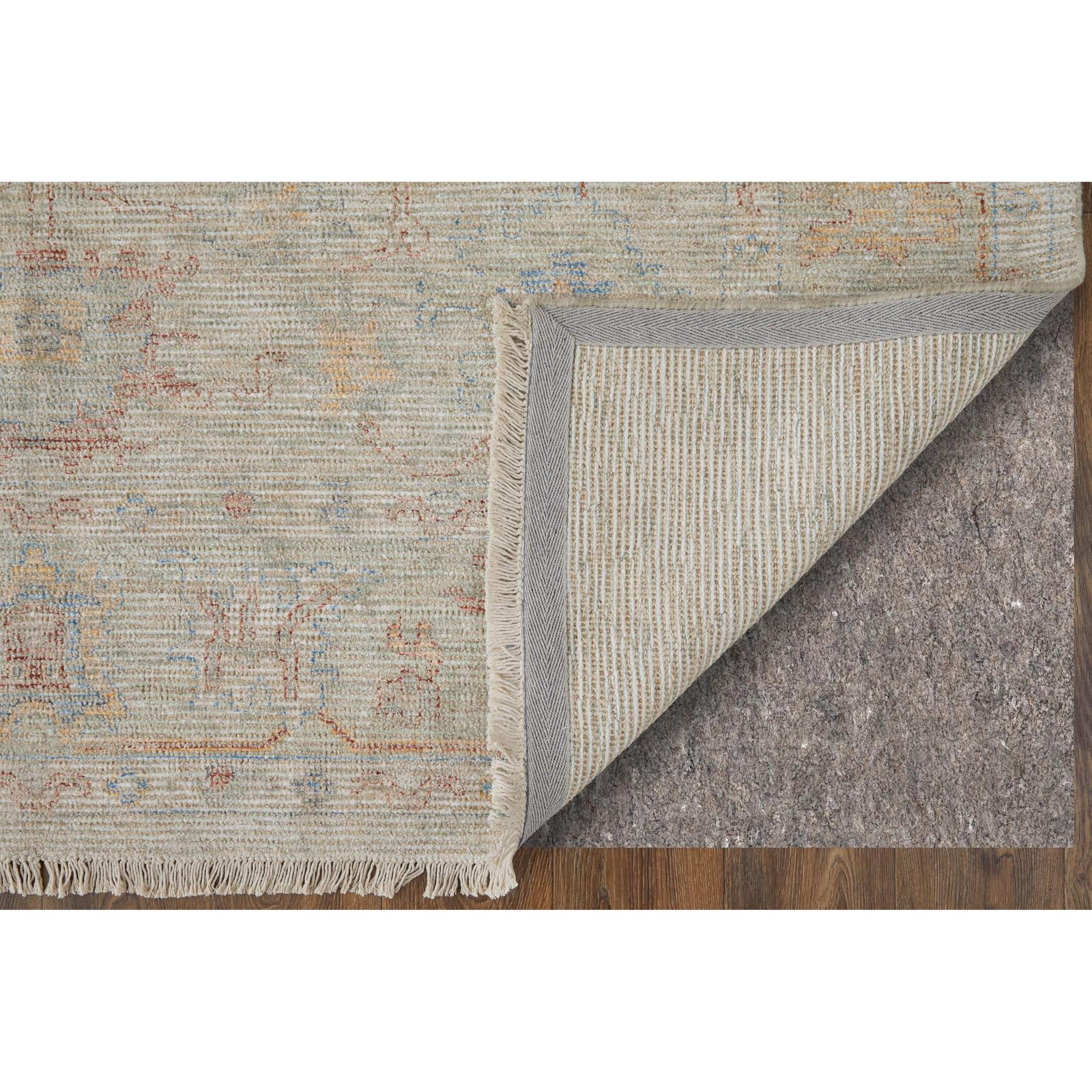 Feizy Caldwell 8978F Transitional Floral & Botanical Rug in Brown/Tan/Blue