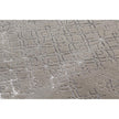 Feizy Micah 3047F Modern Distressed Rug in Silver/Gray/White