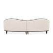 Michael Amini Camellia Field 2-Piece Chenille Sofa - Linen/Warm Pecan