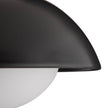 Arteriors Glaze Black Pendant