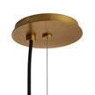 Arteriors Glaze Black Pendant