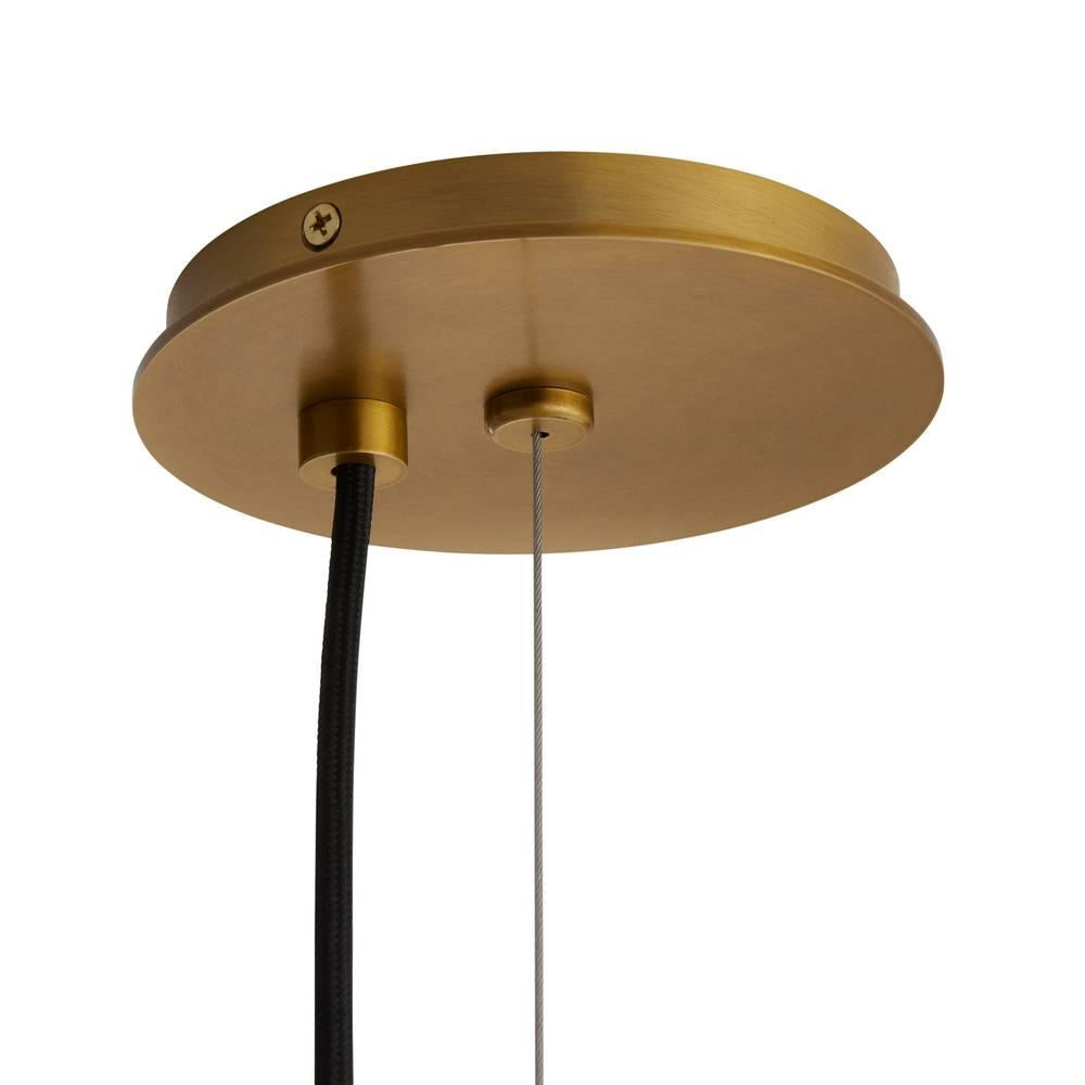 Arteriors Glaze Black Pendant