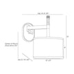 Arteriors Stitch Sconce