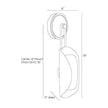 Arteriors Roll Sconce